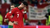 Cristiano Ronaldo llora desconsolado en pleno partido tras fallar un penalti con Portugal