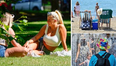 Exact date mini-heatwave to end, as Friday becomes hottest day of the year so far with temperature close to 32C