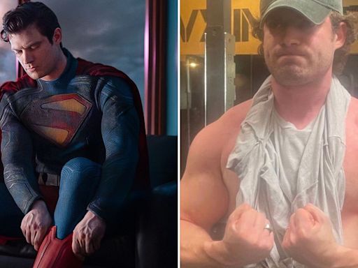 SUPERMAN: A New Photo Of David Corenswet Looking JACKED To Play DCU's Man Of Steel Surfaces