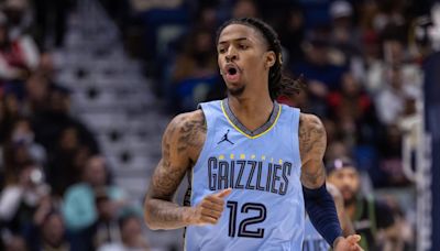 Ja Morant's Viral Reaction to Memphis Grizzlies Drafting Zach Edey