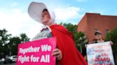 'My body, my choice!': Protestors gather to oppose leaked Supreme Court draft to ban abortion