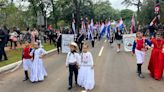 La Nación / En el Este homenajearon a los héroes con el tradicional desfile estudiantil