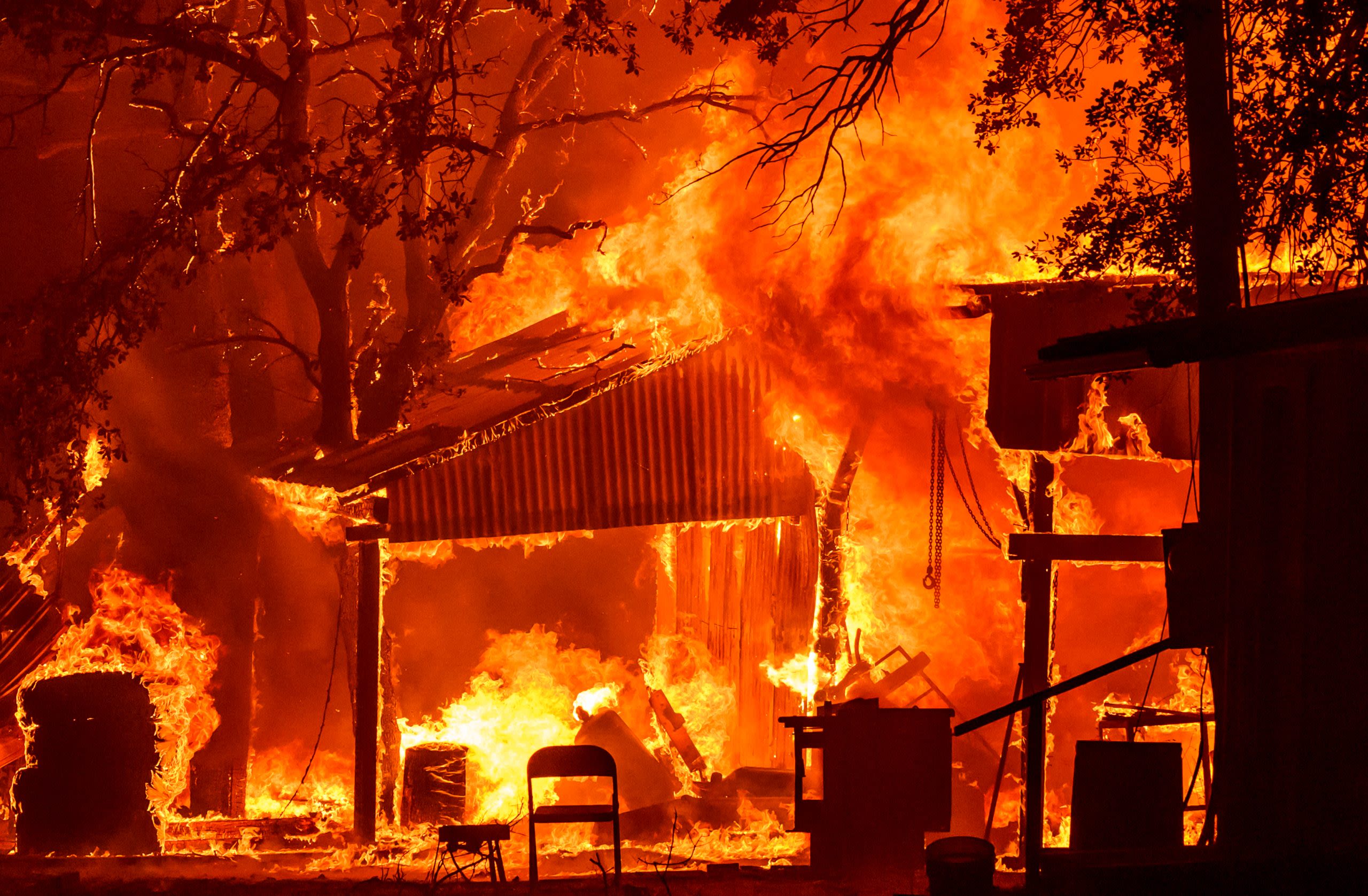 California's Park Fire continues to grow as thousands flee to escape 7th largest inferno in state history