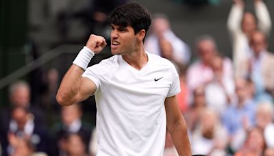 Wimbledon: Carlos Alcaraz storms back to defeat Daniil Medvedev and reach another final