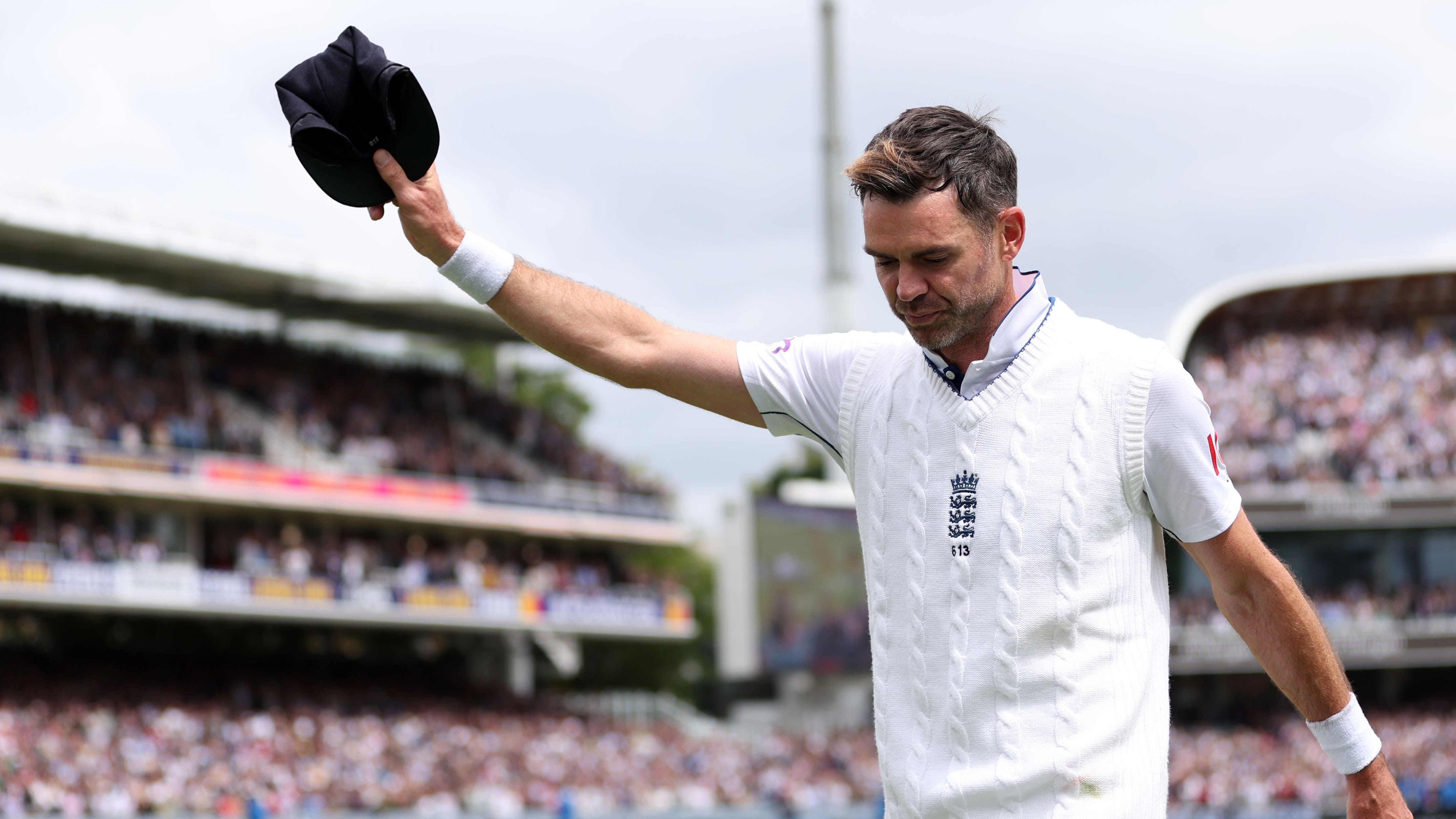 Over and out for James Anderson as England beat West Indies