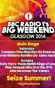 BBC Radio 1's Big Weekend Glasgow 2014