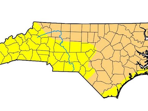 Drought is officially declared across North Carolina, while a heat wave lingers