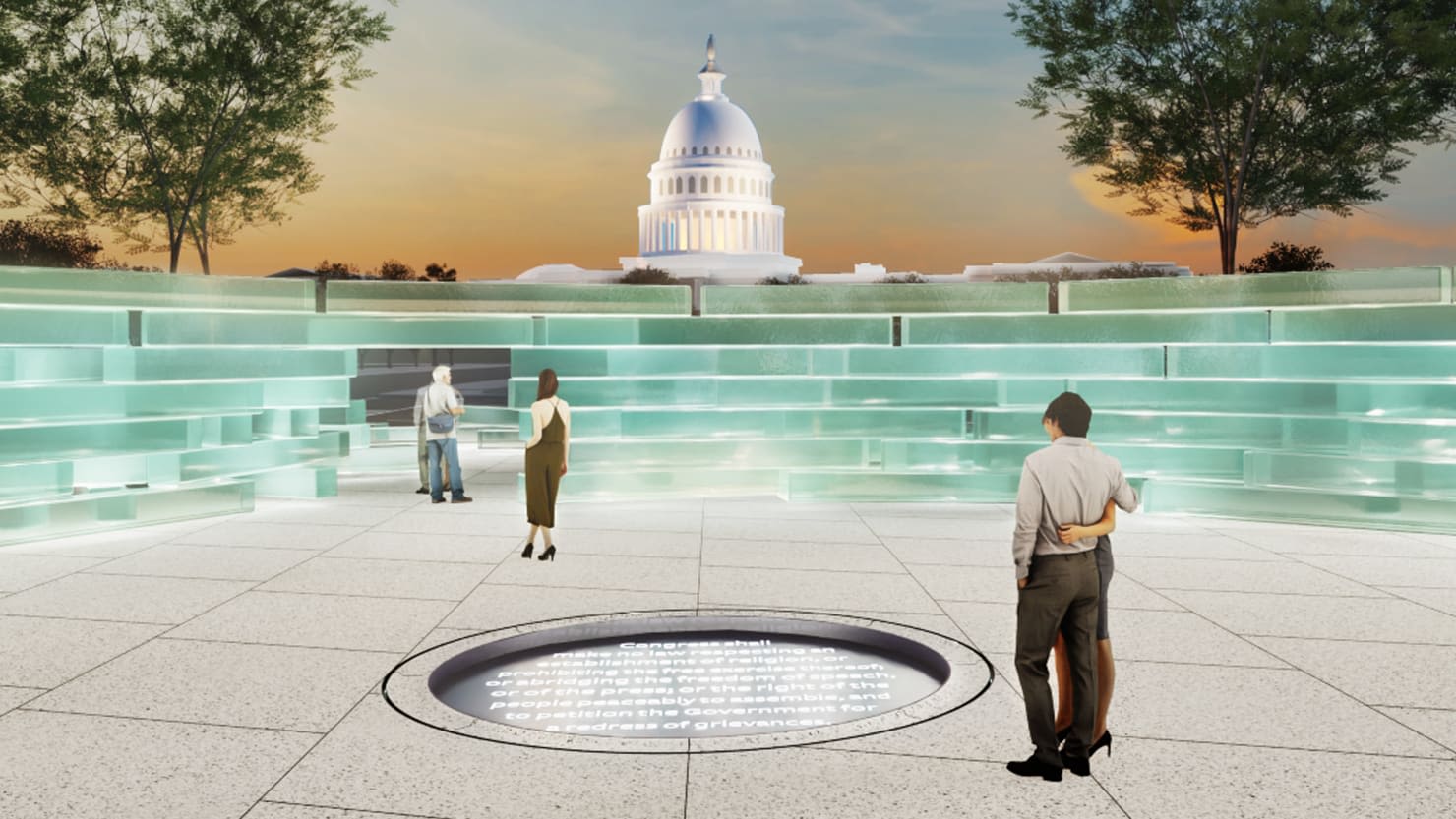 Design of D.C. Memorial for Slain Journalists Is Unveiled