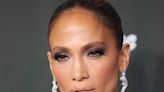 Jennifer Lopez Flaunts Figure Under Metallic Breastplate in PDA-Filled Pics