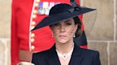 Kate Middleton Attends Queen Elizabeth II's Funeral In Necklace Worn By Queen and Princess Diana