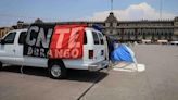 Marcha Rosa CDMX: CNTE mantendrá plantón en el Zócalo; piden respeto a los manifestantes