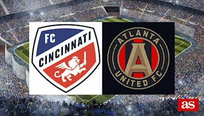 FC Cincinnati vs Atlanta United FC: estadísticas previas y datos en directo | MLS - Liga USA 2024