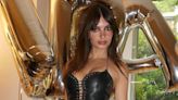 Emily Ratajkowski Celebrates Her 32nd Birthday in a Teeny-Tiny Laceup Leather Dress