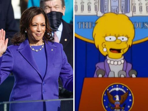 'Simpsons' fans believe this iconic Lisa Simpson moment may have predicted Kamala Harris' presidency