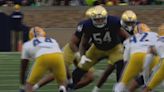 Notre Dame OT Blake Fisher drafted in 3rd round, No. 59 overall by Houston Texans