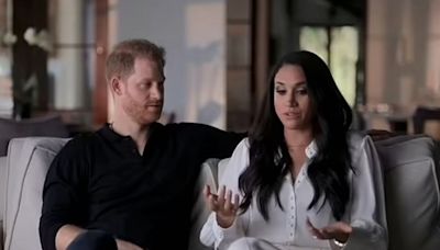 Prince Harry hints at unease as Meghan Markle mocks Royal protocol in Netflix documentary