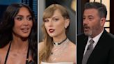 Swifties call out Jimmy Kimmel after he fails to ask Kim Kardashian about Taylor Swift's diss track: "Missed opportunity"