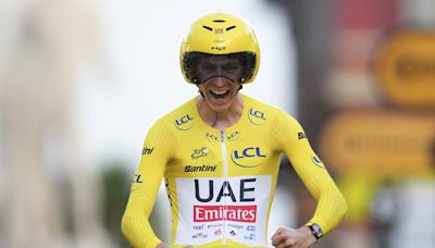 Tadej Pogacar celebrates his 3rd Tour de France victory in style with another audacious stage win