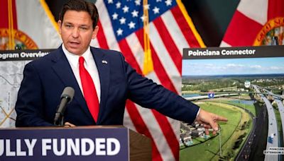 Gov. Ron DeSantis touts highway projects in Polk County appearance