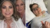 Mother and daughter have the same life-saving tumour removal operation only three weeks apart