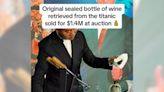 Fact Check: Video Purportedly Shows Wine Retrieved from Titanic Sold for $1.4 Million at Auction. Here's the Truth