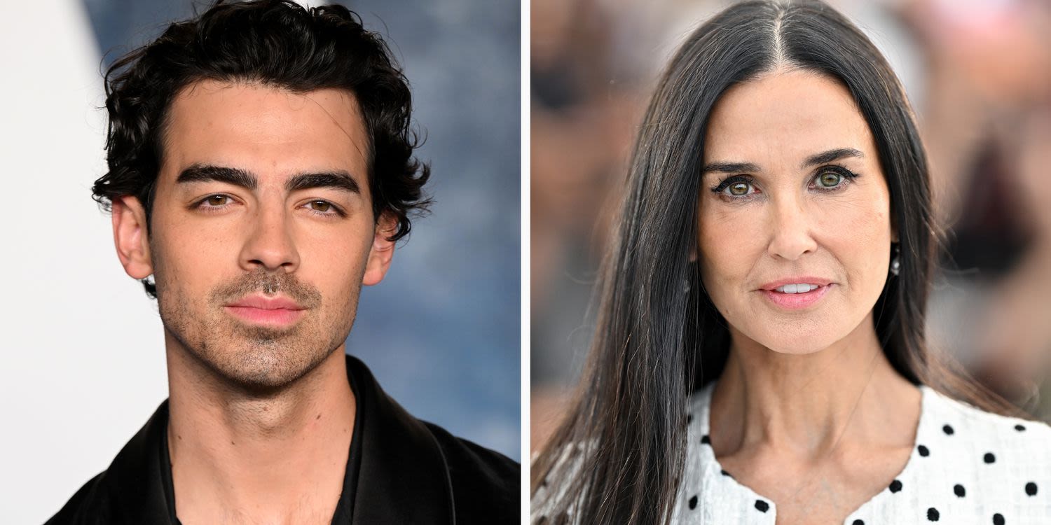 Demi Moore and Joe Jonas Reportedly Got Very Flirty in Cannes