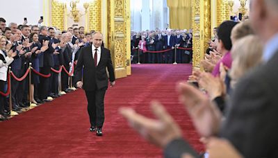 Putin sworn in for fifth presidential term while his war in Ukraine continues