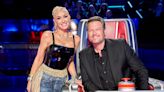 Gwen Stefani looks like a 'queen' in black vinyl top on 'The Voice' with Blake Shelton