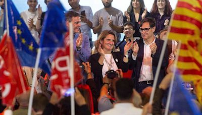 Sánchez e Illa celebran en Barcelona el 'poder' del 'perdón' al independentismo