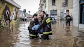 Lake Como bursts its banks as violent storm pounds Northern Italy