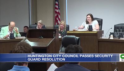Contracted security guards approved for Huntington City Hall