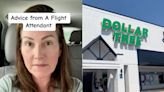 A flight attendant says she never forgets to pack these 6 items from the dollar store