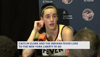Clark adjusting to WNBA, finishes first week on a high