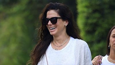 Sandra Bullock Is Glowing & Full of Smiles in New Sighting Ahead of ‘Practical Magic 2′ Filming