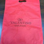 Valentino 紅色 不織布 手提袋