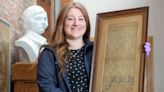 Needlework samplers created by family of Robert Burns returned to his birthplace