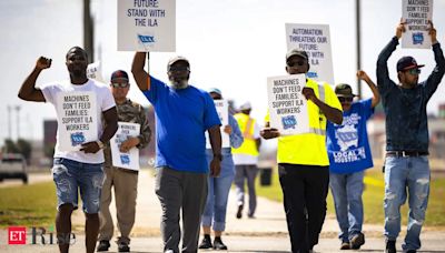 US port strike disrupts hamburger supplies, frozen seafood