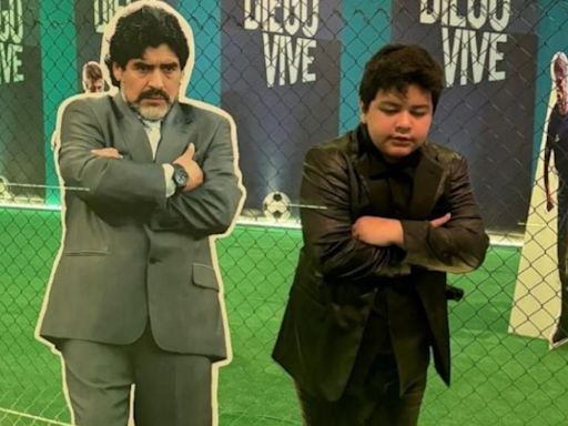 Se juntaron los cinco hijos de Maradona: ¿cómo lo vivió Dieguito Fernando?