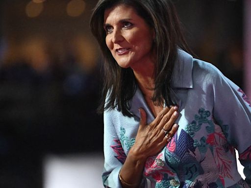 Trump Watches As Former Rivals Nikki Haley, Ron DeSantis Kiss His Ring At The RNC