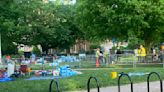 Protesters take down U.S. flag on UNC campus quad, replace with Palestinian flag