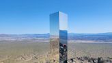 A Mysterious Monolith Appears Near Las Vegas. Why? It’s Anyone’s Guess.