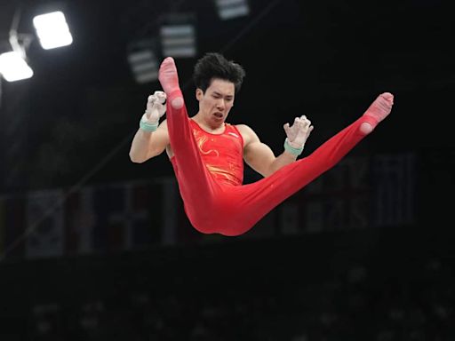 China surges past rival Japan during men's Olympic gymnastics qualifying