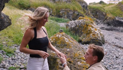 Celtic star gets engaged to stunning Wag at iconic Scottish golf location