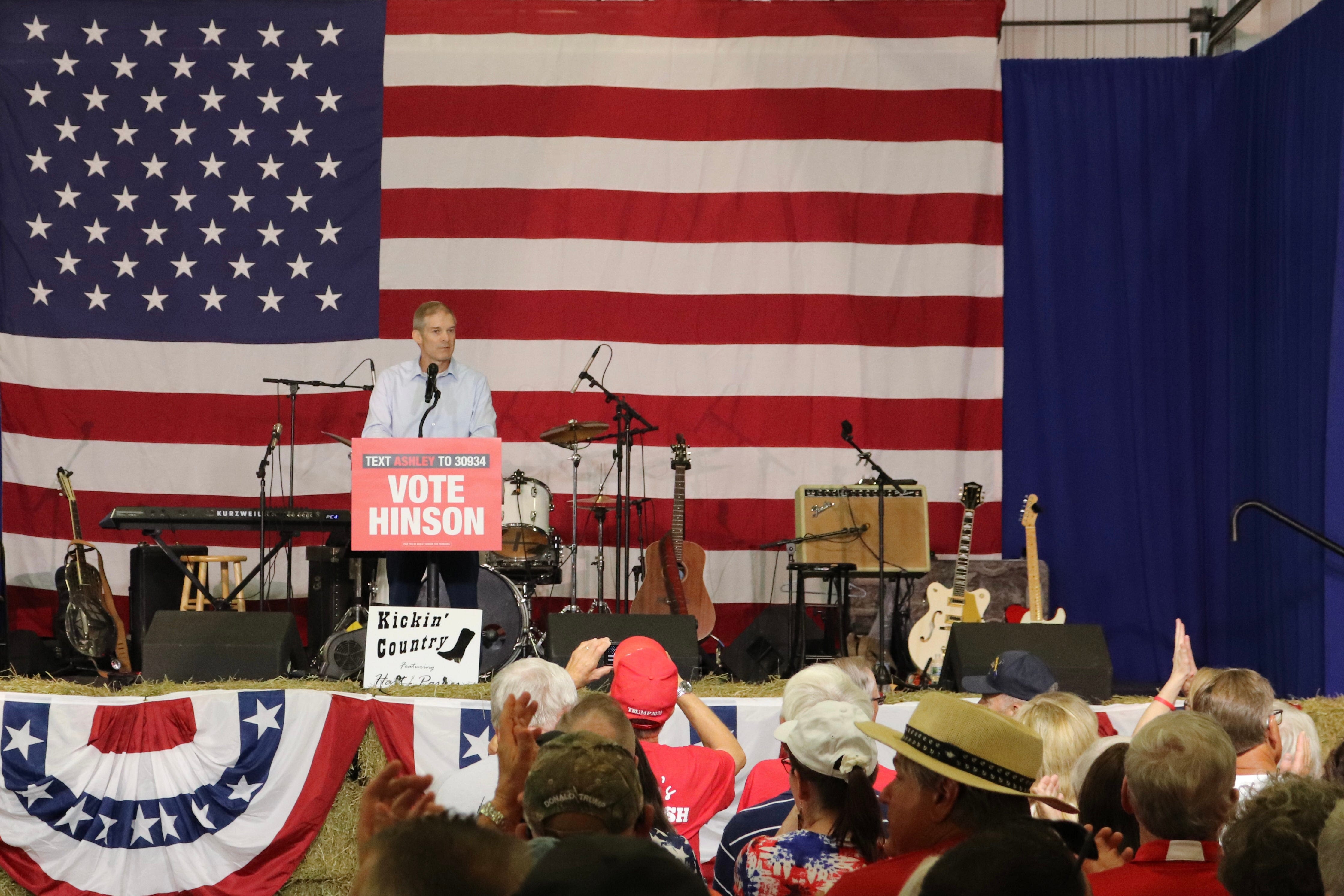 Ashley Hinson's BBQ Bash hosts Jim Jordan, Tom Emmer and lots of criticism of Democrats