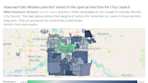 How did Mike Simonson win the Des Moines council at-large seat? We break down the votes: