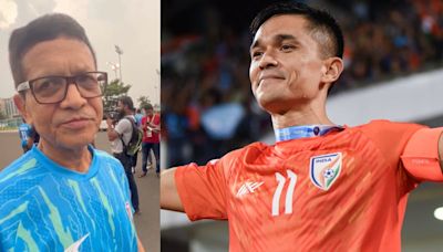 Video: Sunil Chhetri's Father Gets 'Emotional' As India Football Captain Plays His Final Game In Kolkata