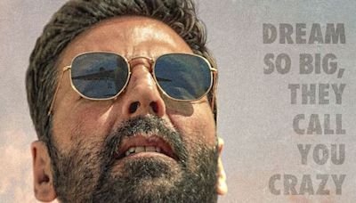 Sarfira Poster: Akshay Kumar Dons Rugged Look With Stubble, Polygonal Sunglasses