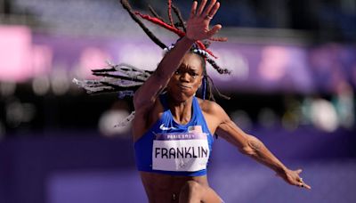 Olympian Tori Franklin (MSU) comes up short in triple jump, but is ready to live ‘happii’