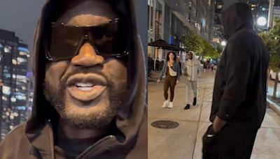 Shaq tries to stroll through downtown Toronto unnoticed, fails miserably in hilarious viral video: 'Can’t go incognito at 7-foot'