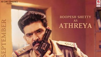 Poster released for Roopesh Shetty's Kannada movie 'Adhipatra'